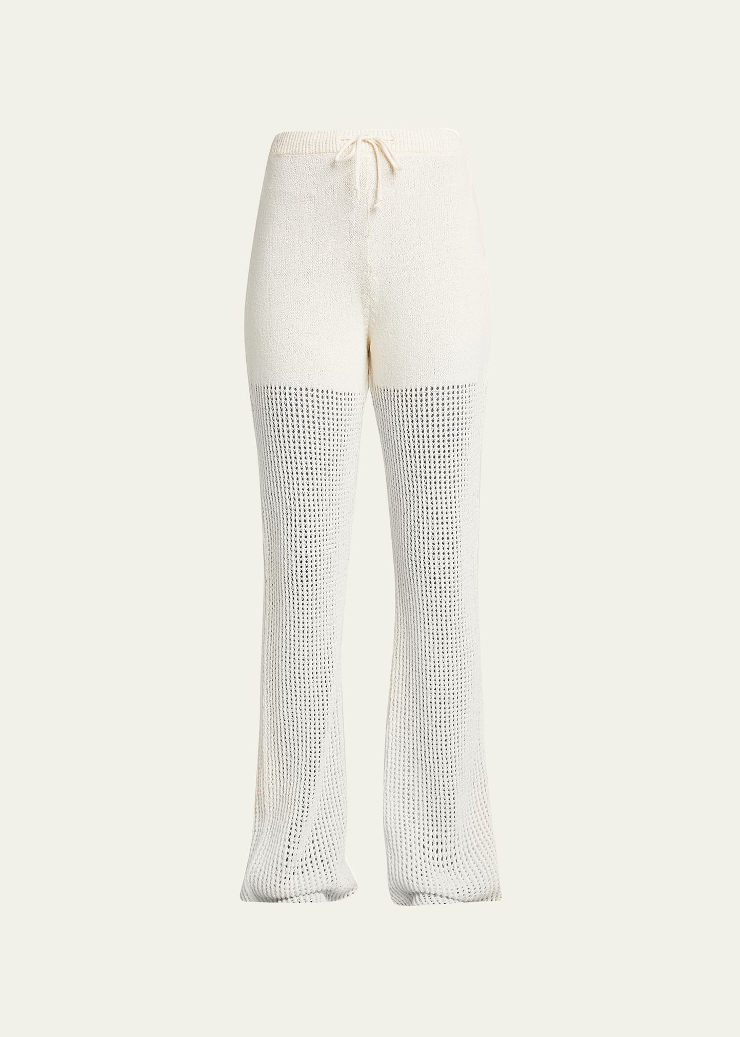 Kaela Full-Length Coverup Crochet Pants - 5