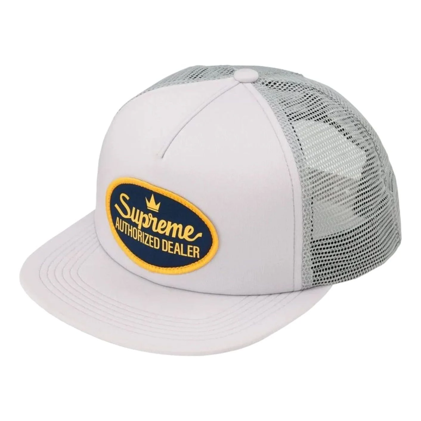Supreme FW26 Authorized Mesh Back 5-Panel 'Grey' SUP-FW26-2027-GRY - 1