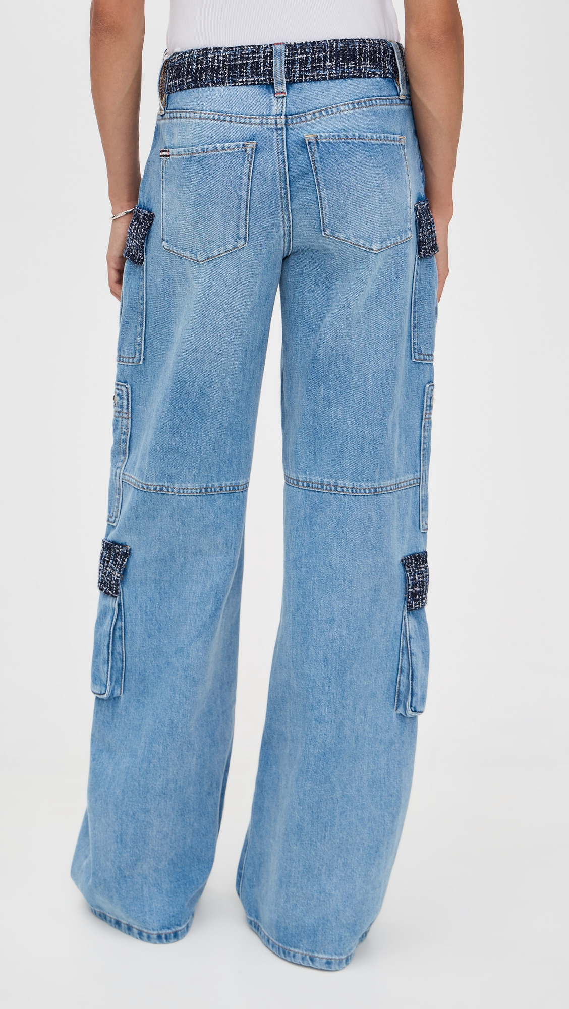 Cay Baggy Denim Cargo Jeans - 2
