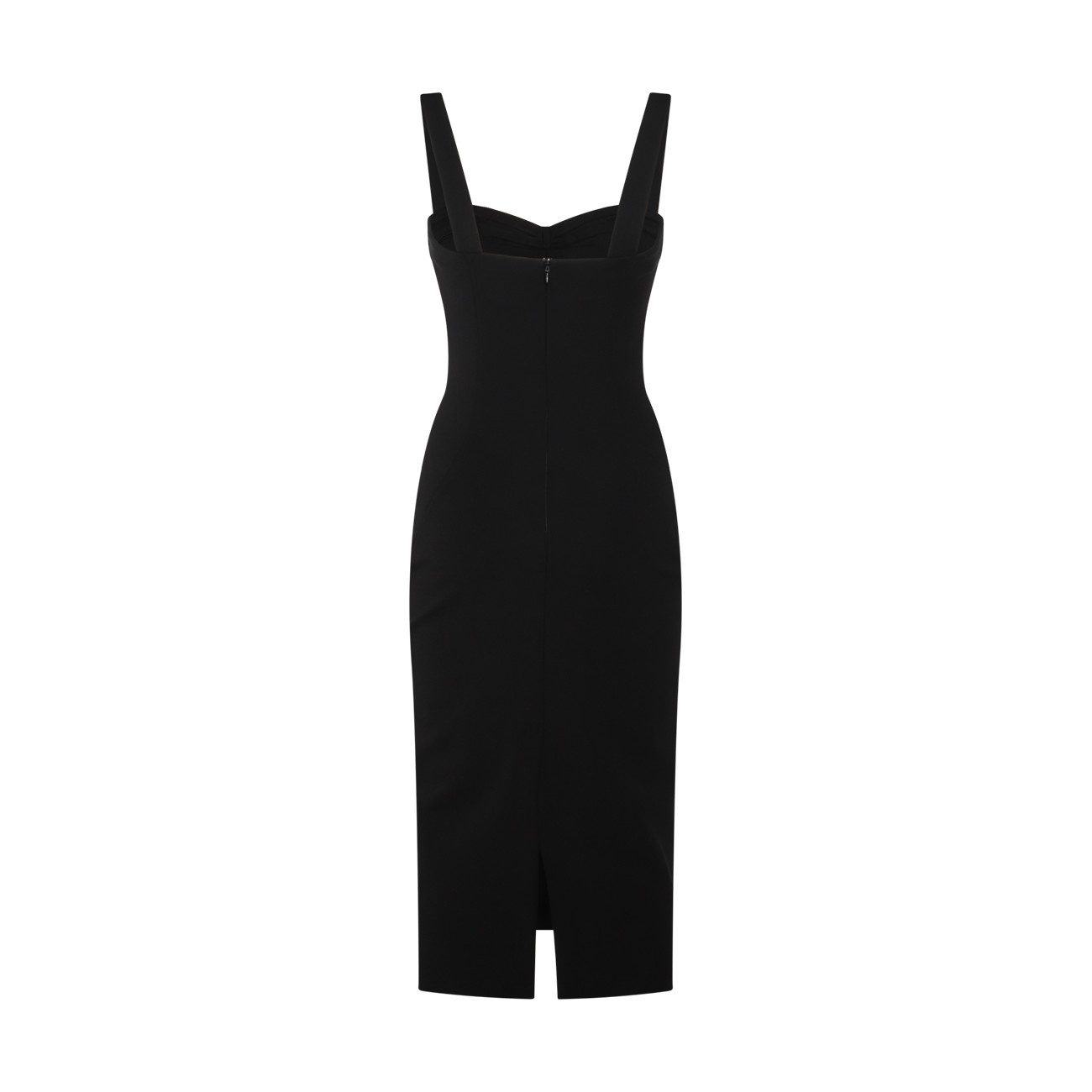 black midi dress - 2