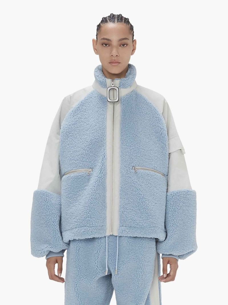 JW Anderson COLOUR BLOCK FLEECE TRACK TOP outlook