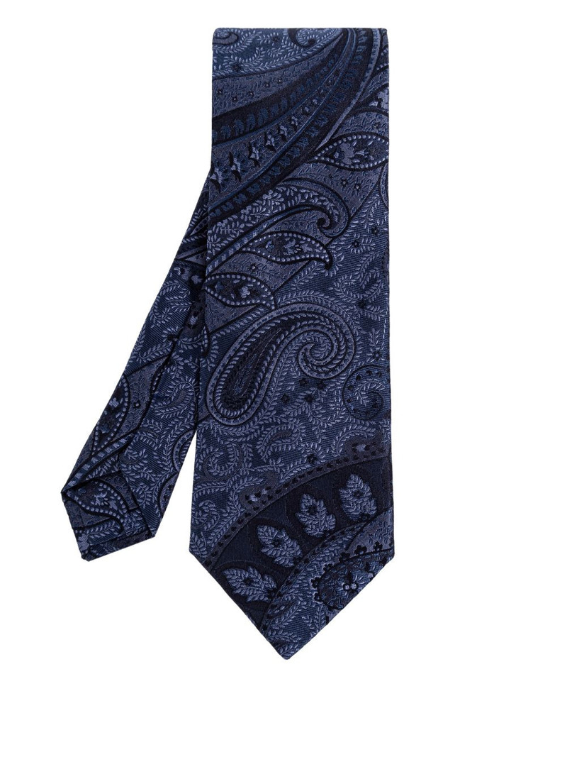 paisley-patterned tie 1