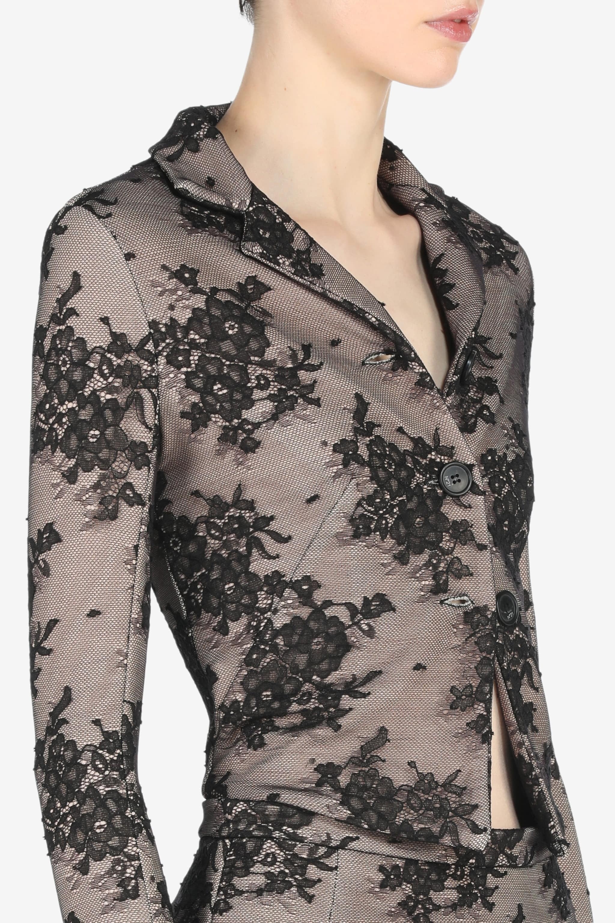 TAILORED LACE JACKET - 5