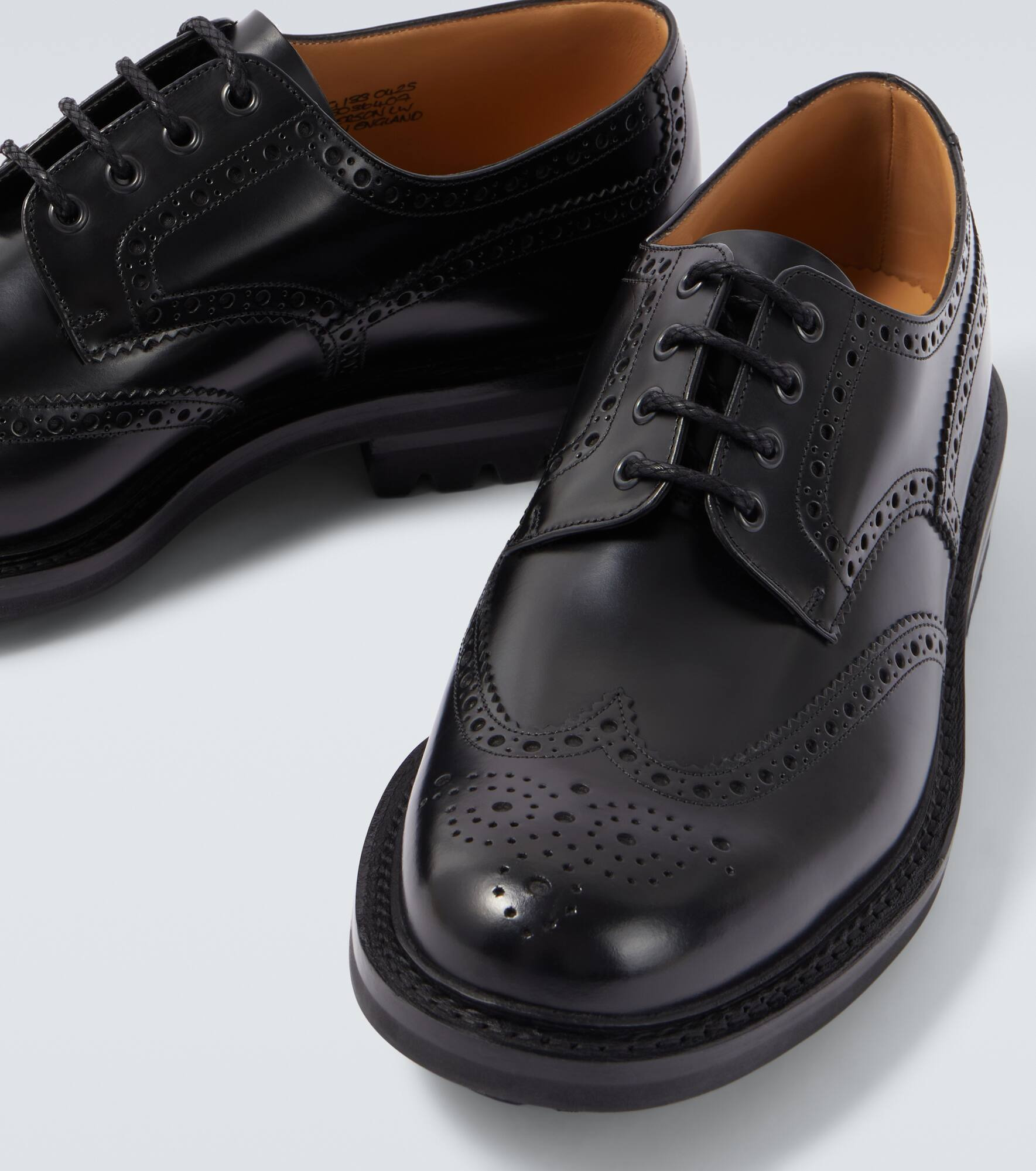 McPherson LW leather brogues - 3