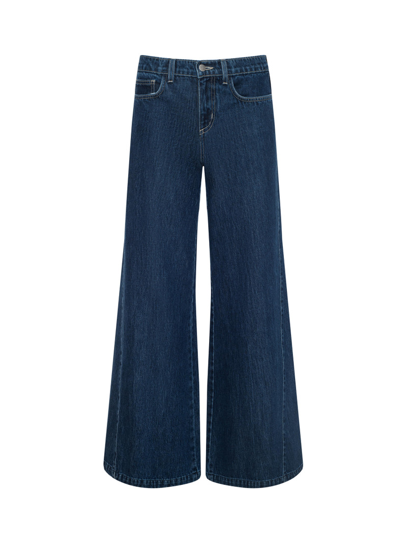 Savina Low-Rise Wide-Leg Jean 1