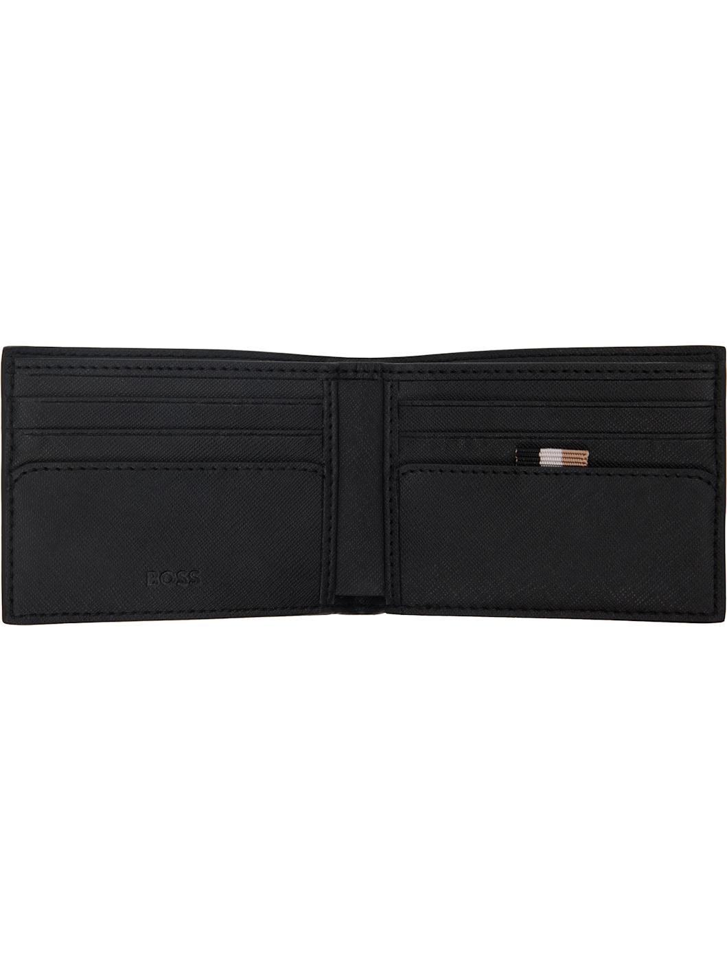 Black Foil Logo Wallet - 3