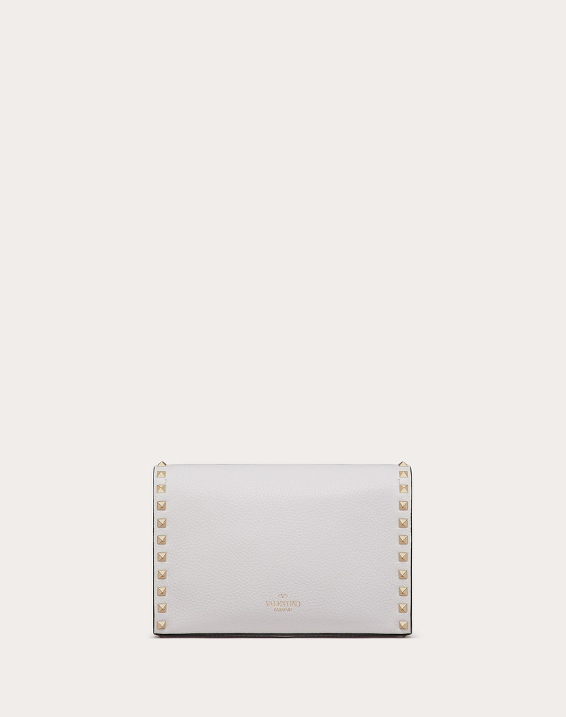 Small Rockstud Grainy Calfskin Crossbody Bag 3