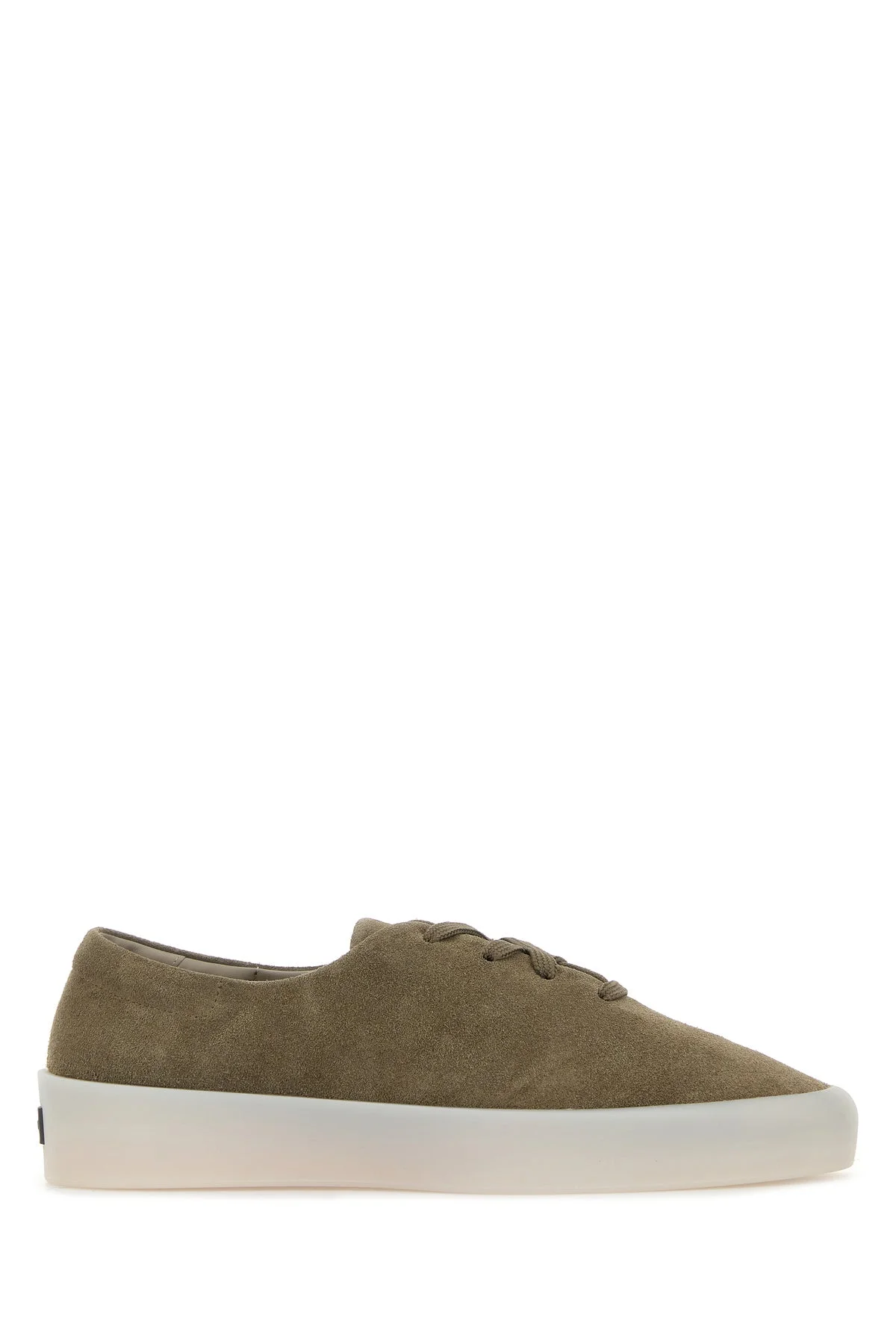 Dove grey suede sneakers - 1