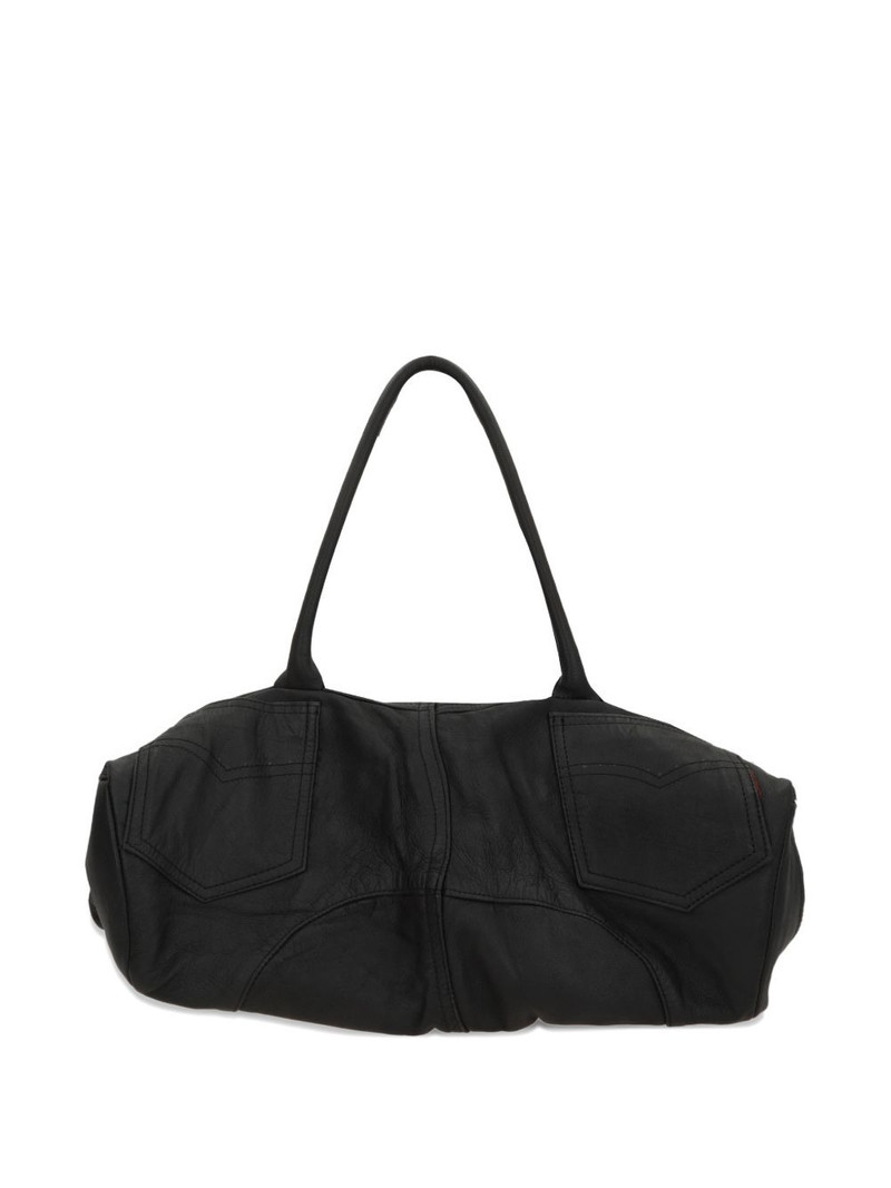 pocket leather shoulder bag 3