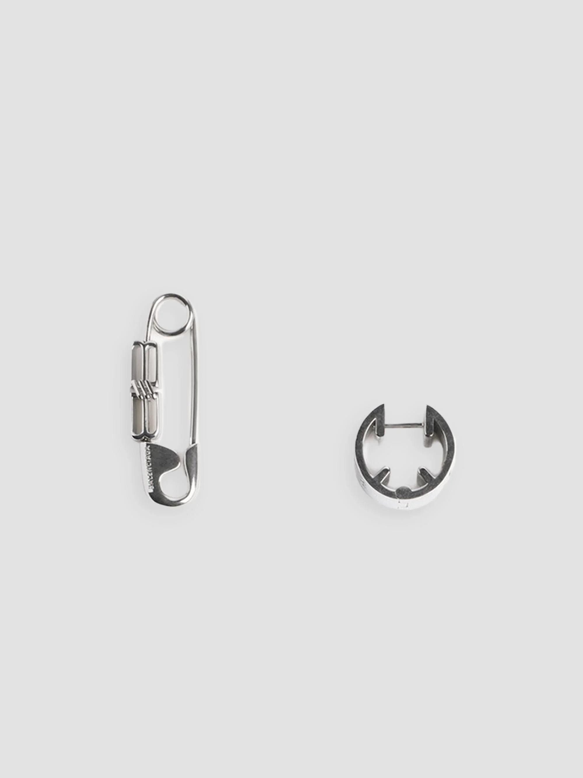 Women's DIY Pin Earrings - Silver - 1