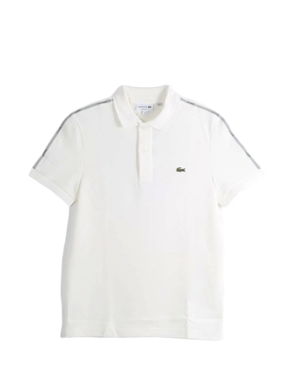 logo-tape polo shirt - 1