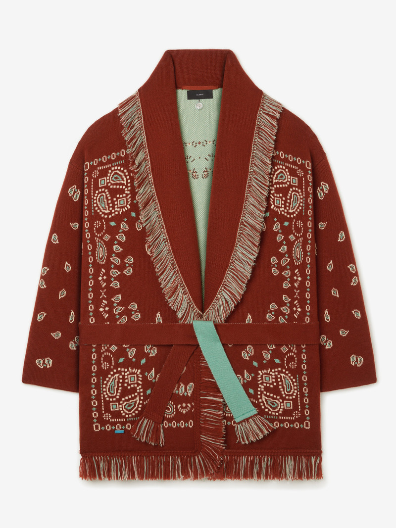 Bandana Jacquard Cardigan 5