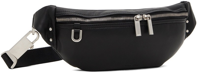 Rick Owens Black Marsupio Geo Pouch outlook