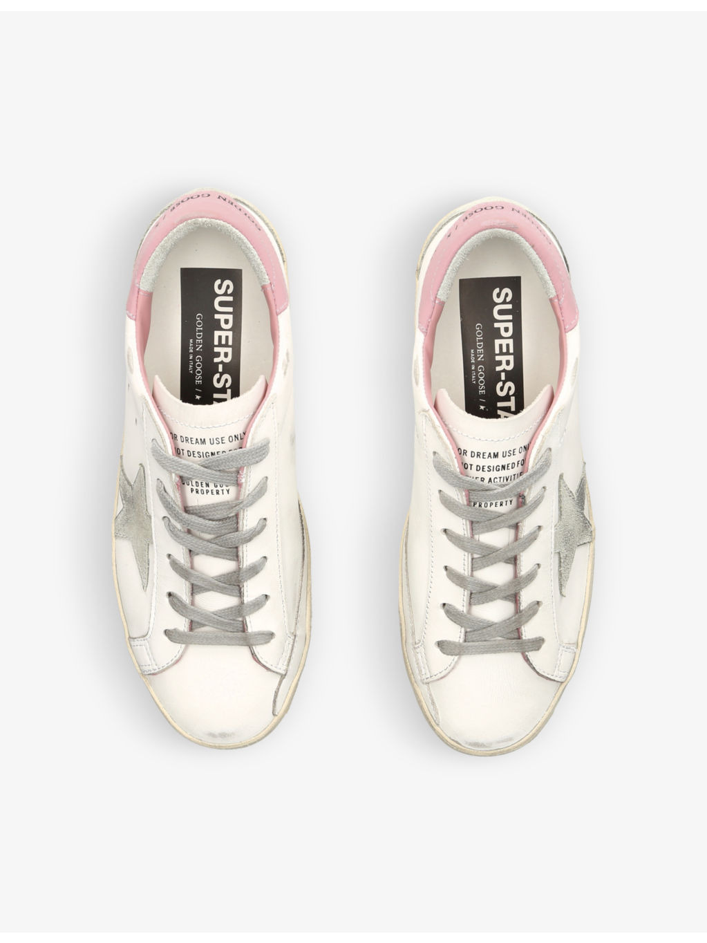 Superstar 10914 star-applique low-top leather trainers - 2