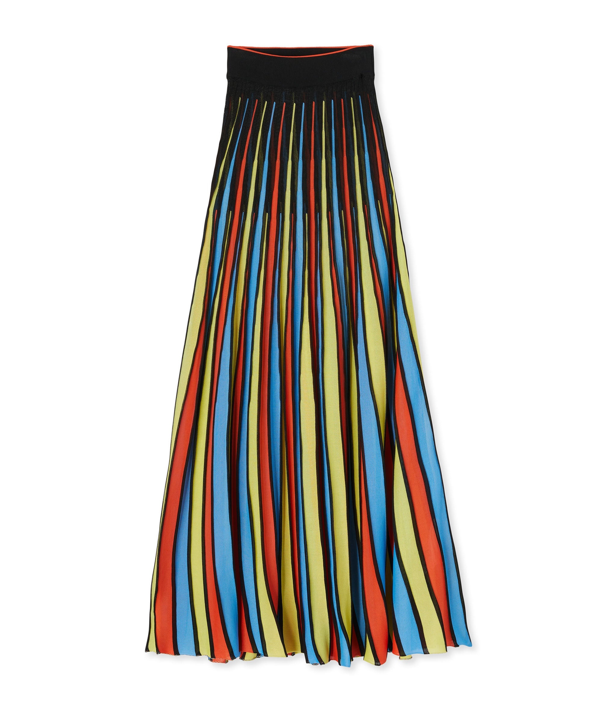 Viscose knit midi wheel skirt - 2