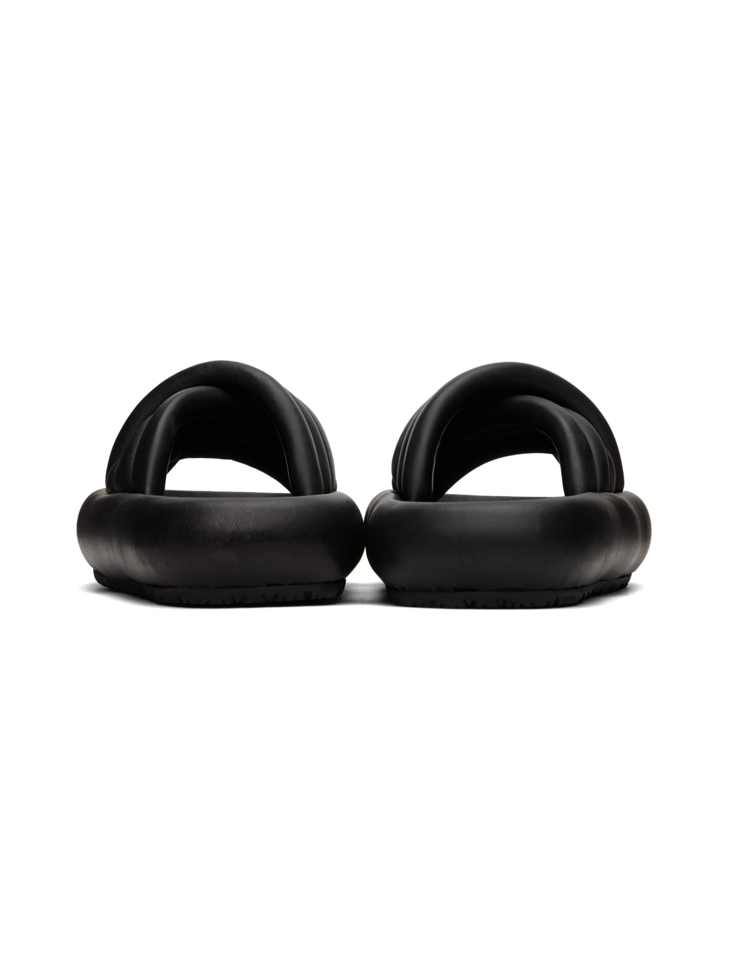 Black Niloo Flat Sandals - 2