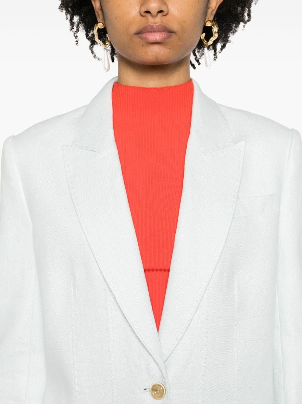 Natura linen blazer - 5