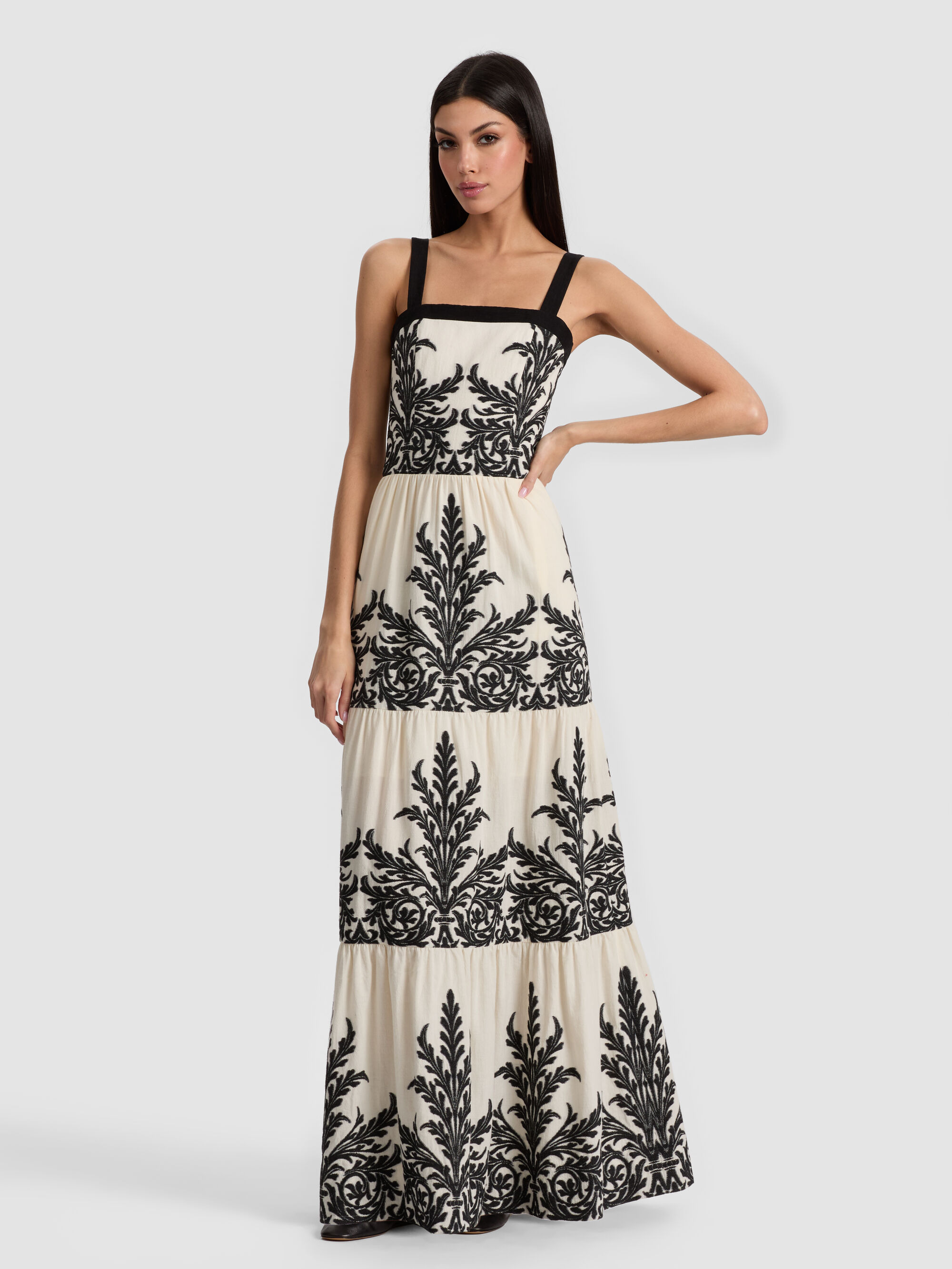 SAIGE TIERED MAXI DRESS - 6