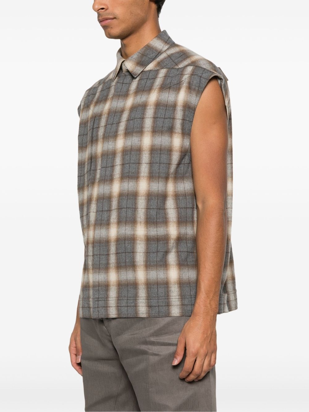 Sleeveless Jumbo Outshirt - 3