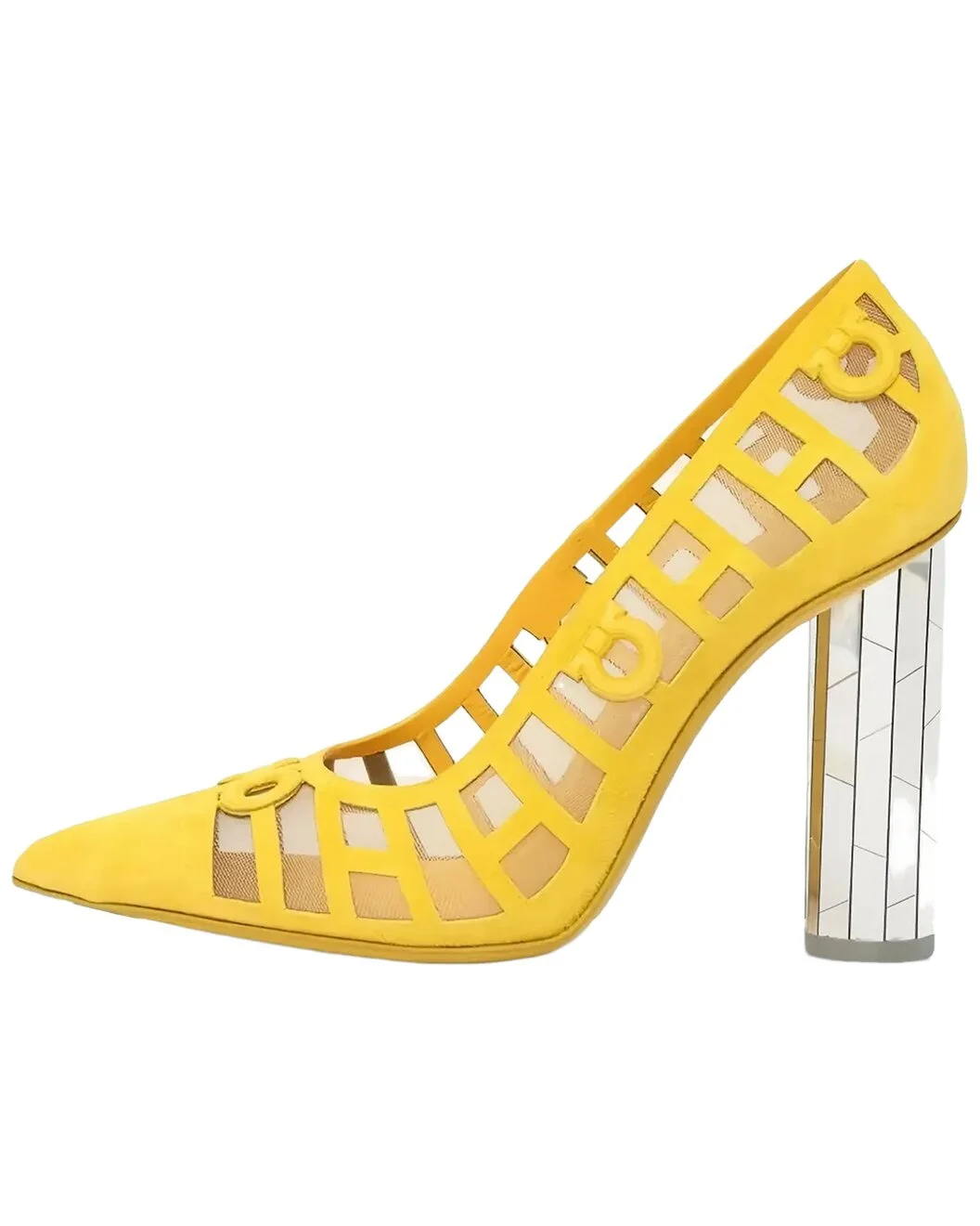 Ferragamo Detailed Leather Pump - 1