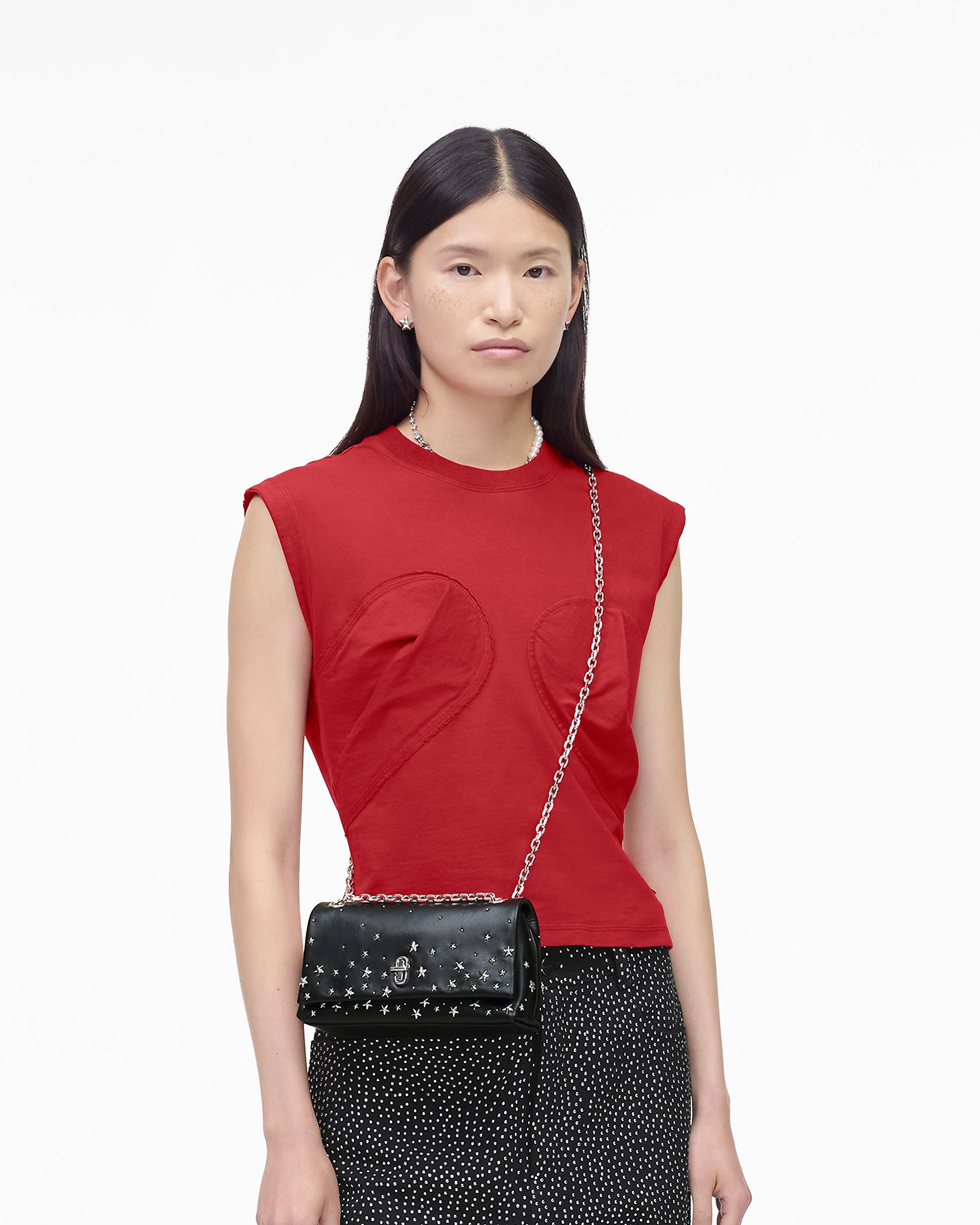 THE STAR STUDDED DUAL CHAIN WALLET - 2