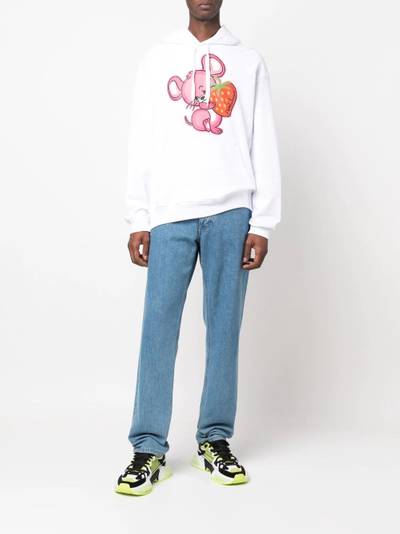 Moschino Sweet Strawberry graphic hoodie outlook