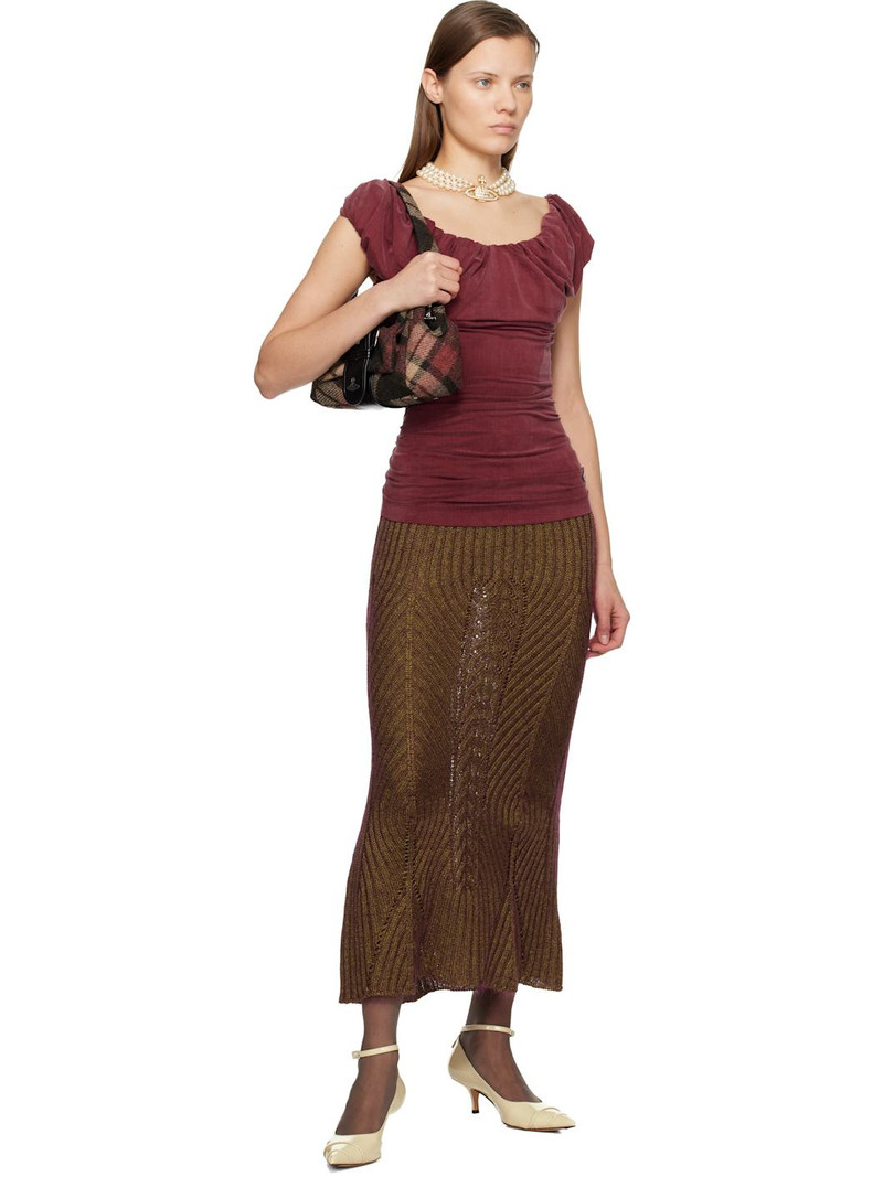 Vivienne Westwood Red Ginnie Jersey Top outlook