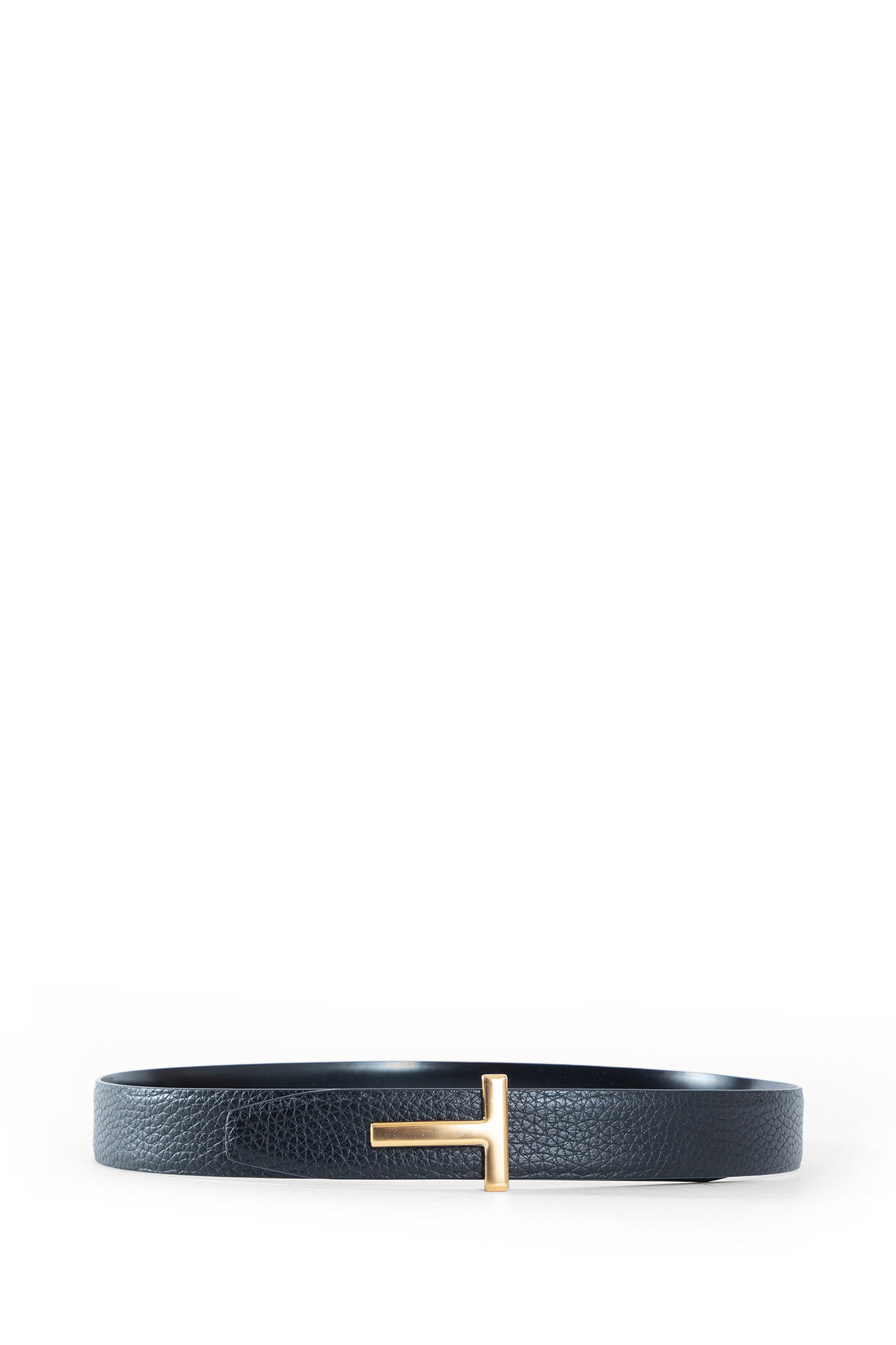 Grain-Leather-T-Icon-Belt - 1