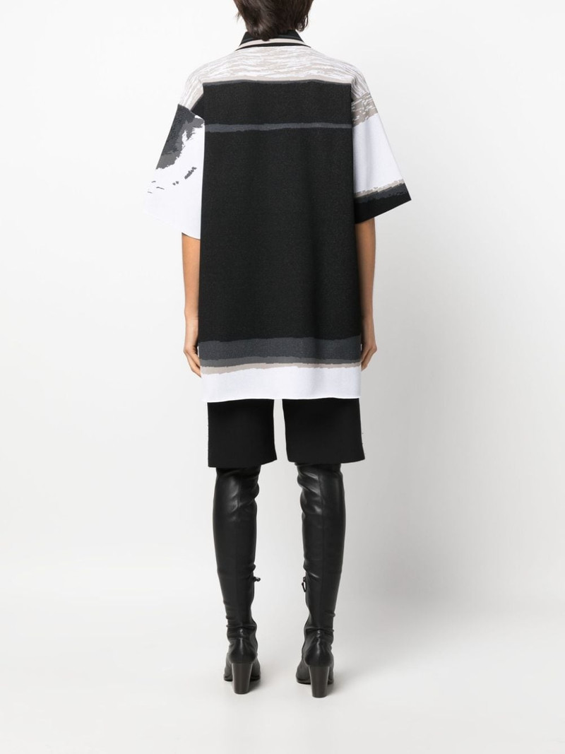 graphic-print short-sleeve polo shirt 4