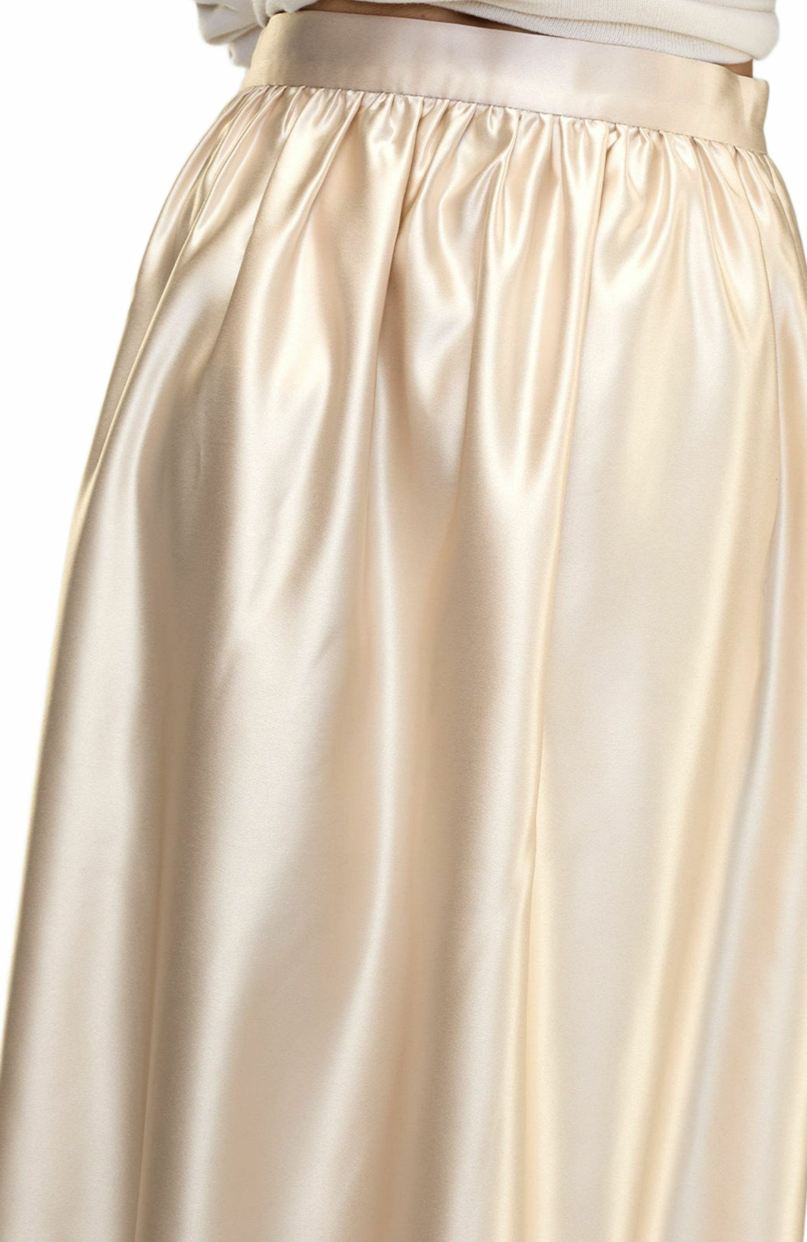 Cynthia Rowley Belle Maxi Skirt in Champagne at Nordstrom - 5