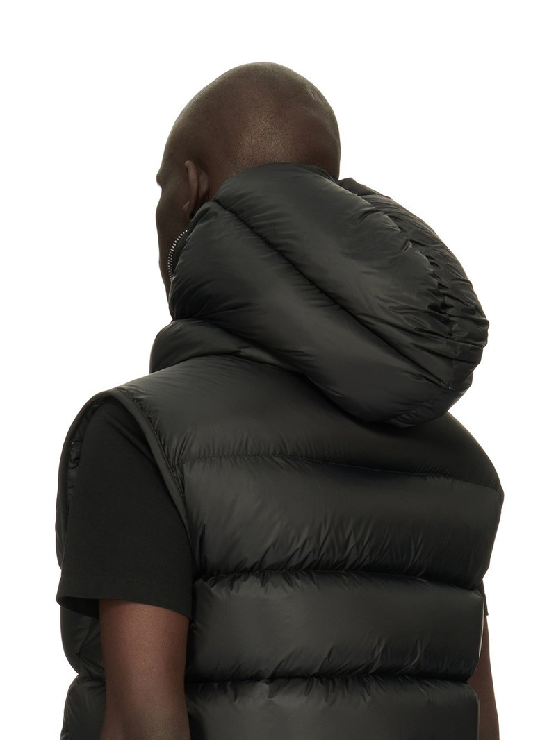 Quilted Recycled-Shell Hooded Down Gilet 5