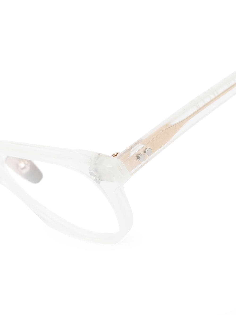 wayfarer-frame optical glasses - 3