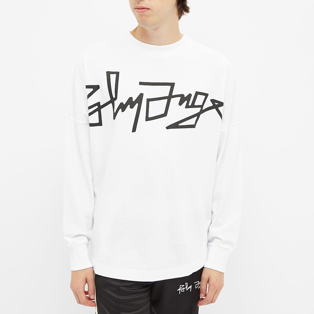 Palm Angels New Logo Long Sleeve Tee - 3