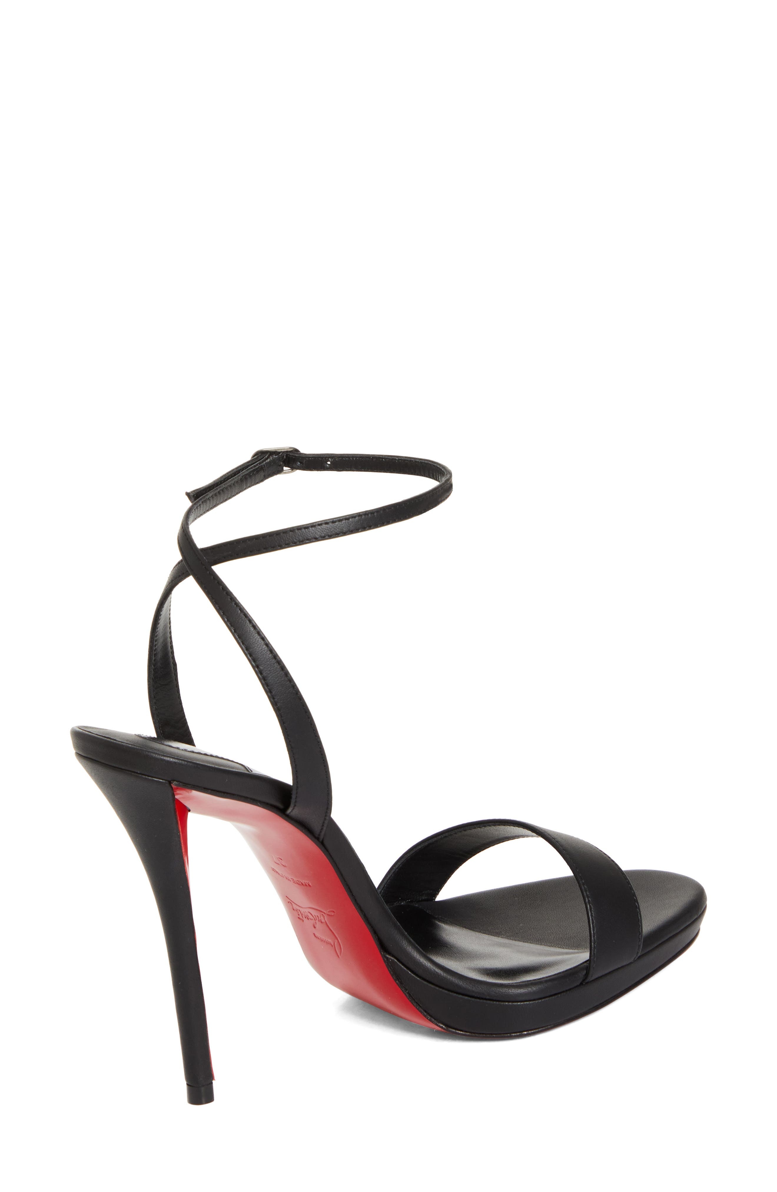 Christian Louboutin Miss Z Queen Sandal in Black/Lin Black at Nordstrom - 2