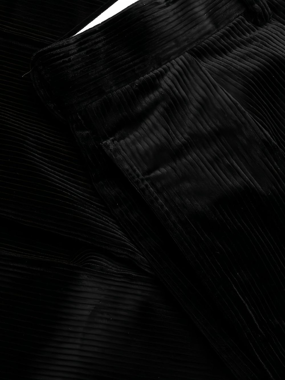 pleated corduroy trousers - 3