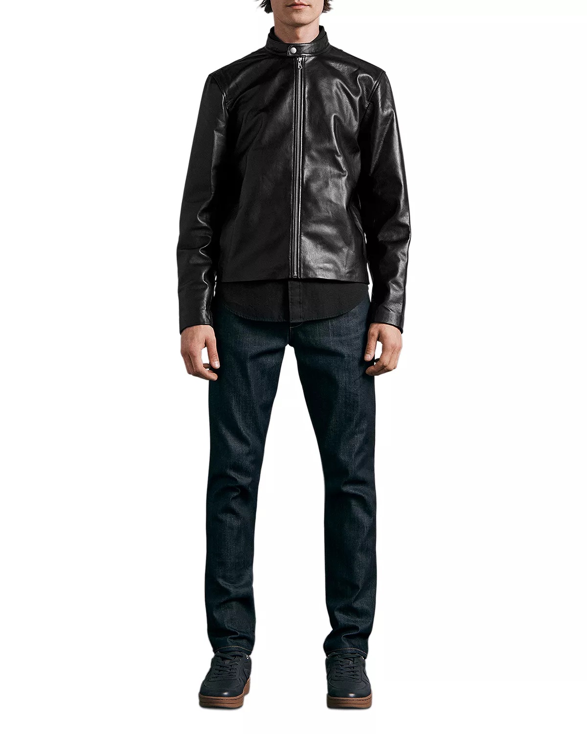 ICONS Archive Cafe Leather Racer Jacket - 2