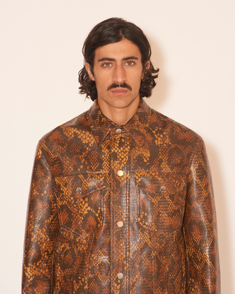 BOYCE - Patch pocket jacket - Snake skin 7