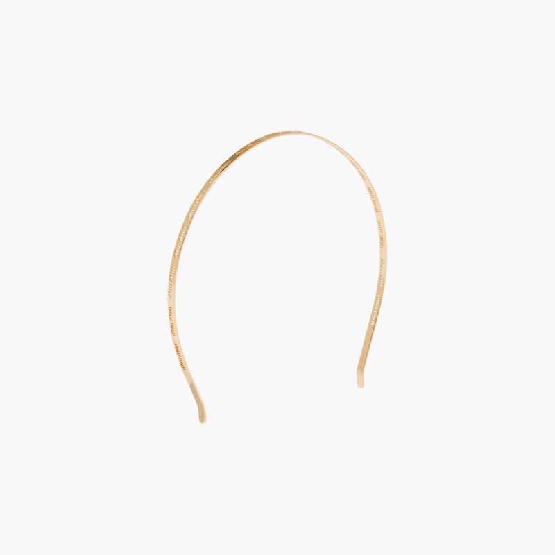 Miu Logo headband - 2