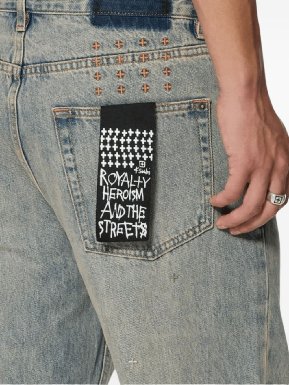Anti K Stagelight Metalik jeans - 5