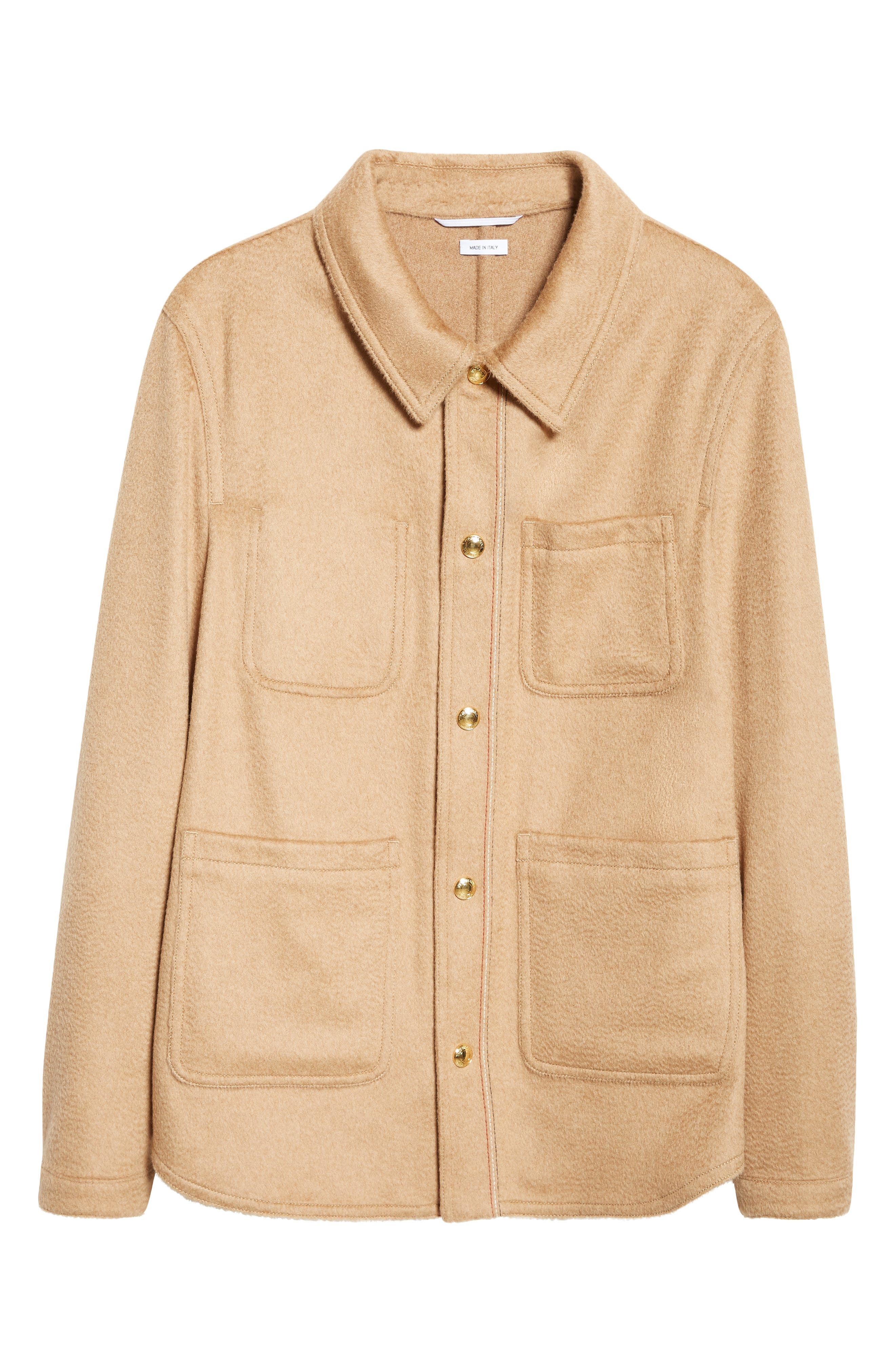 Thom Browne Utility Camel Hair Jacket at Nordstrom - 6