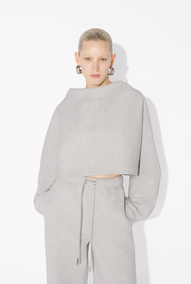 THE EMBOSSED GAULTIER HOODED SWEATSHIRT 4