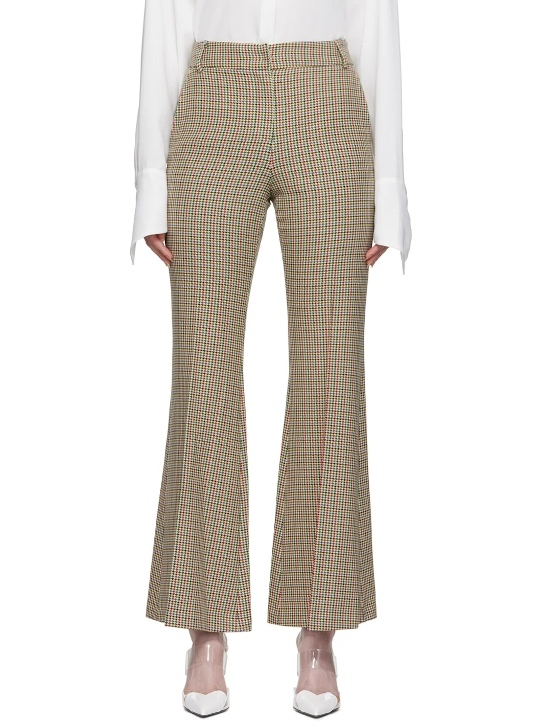 Beige Bella Trousers - 1