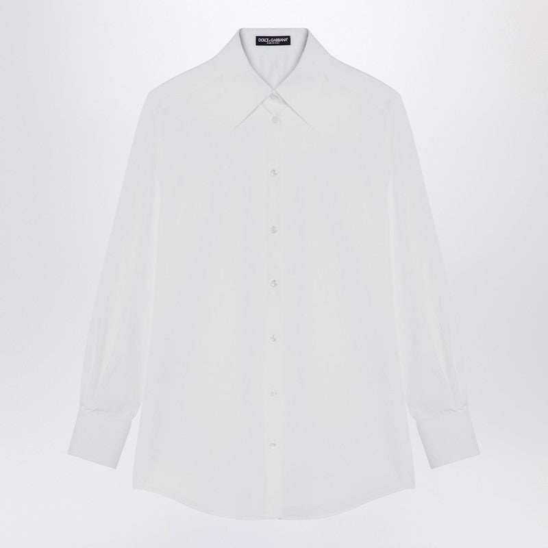 Dolce&Gabbana White Cotton Shirt Women - 1