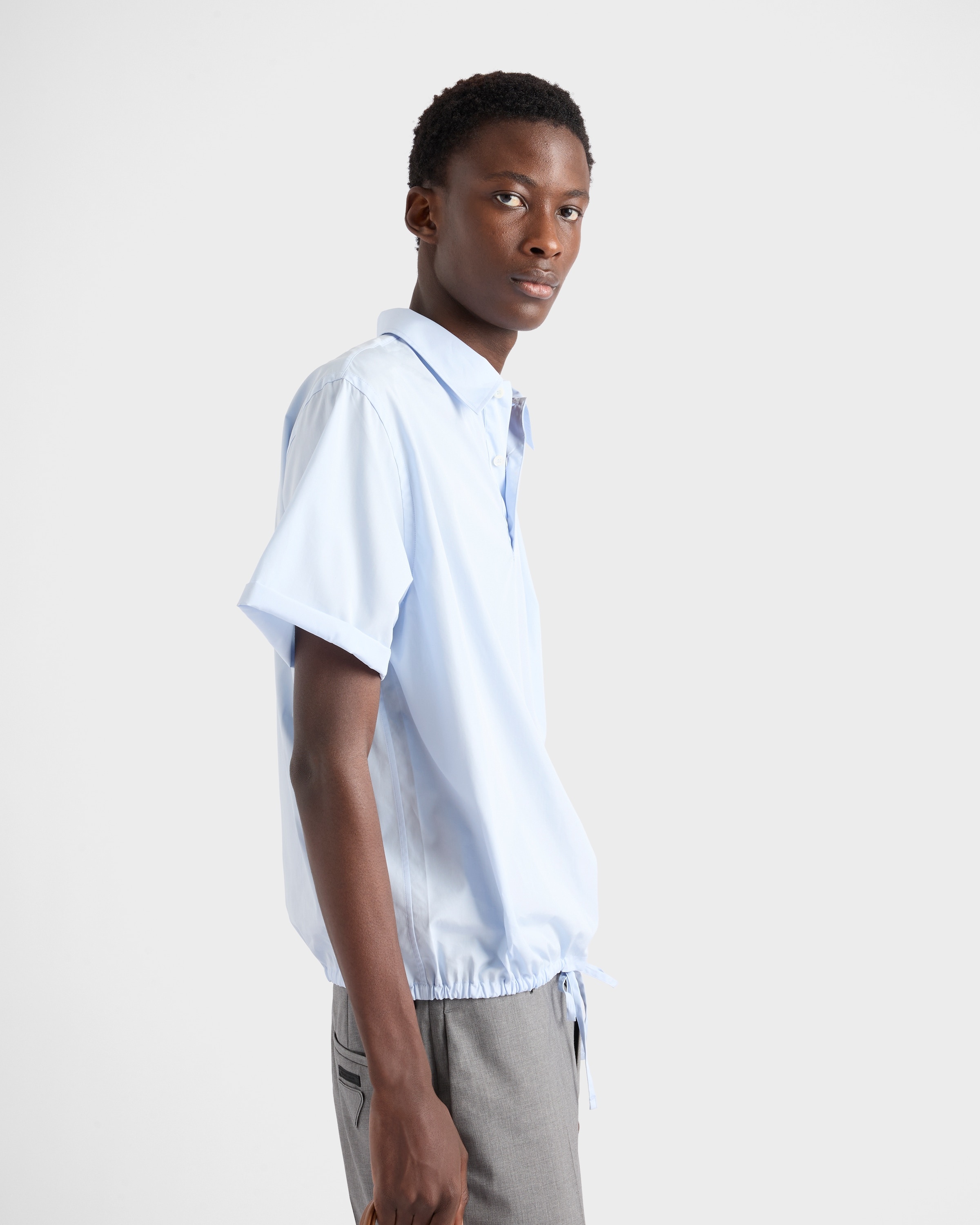 Short-sleeved cotton shirt - 4