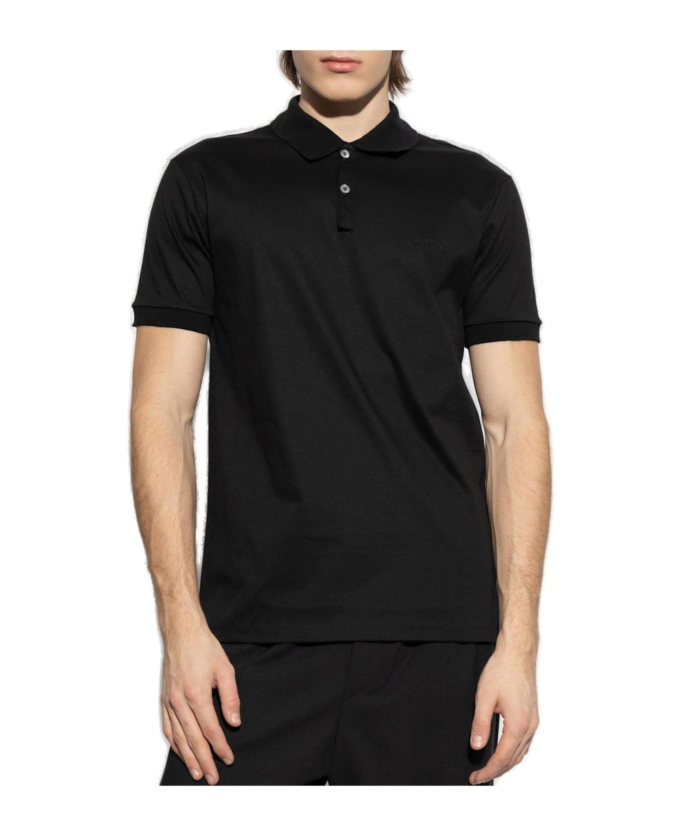 Logo Embroidered Polo Shirt - 2