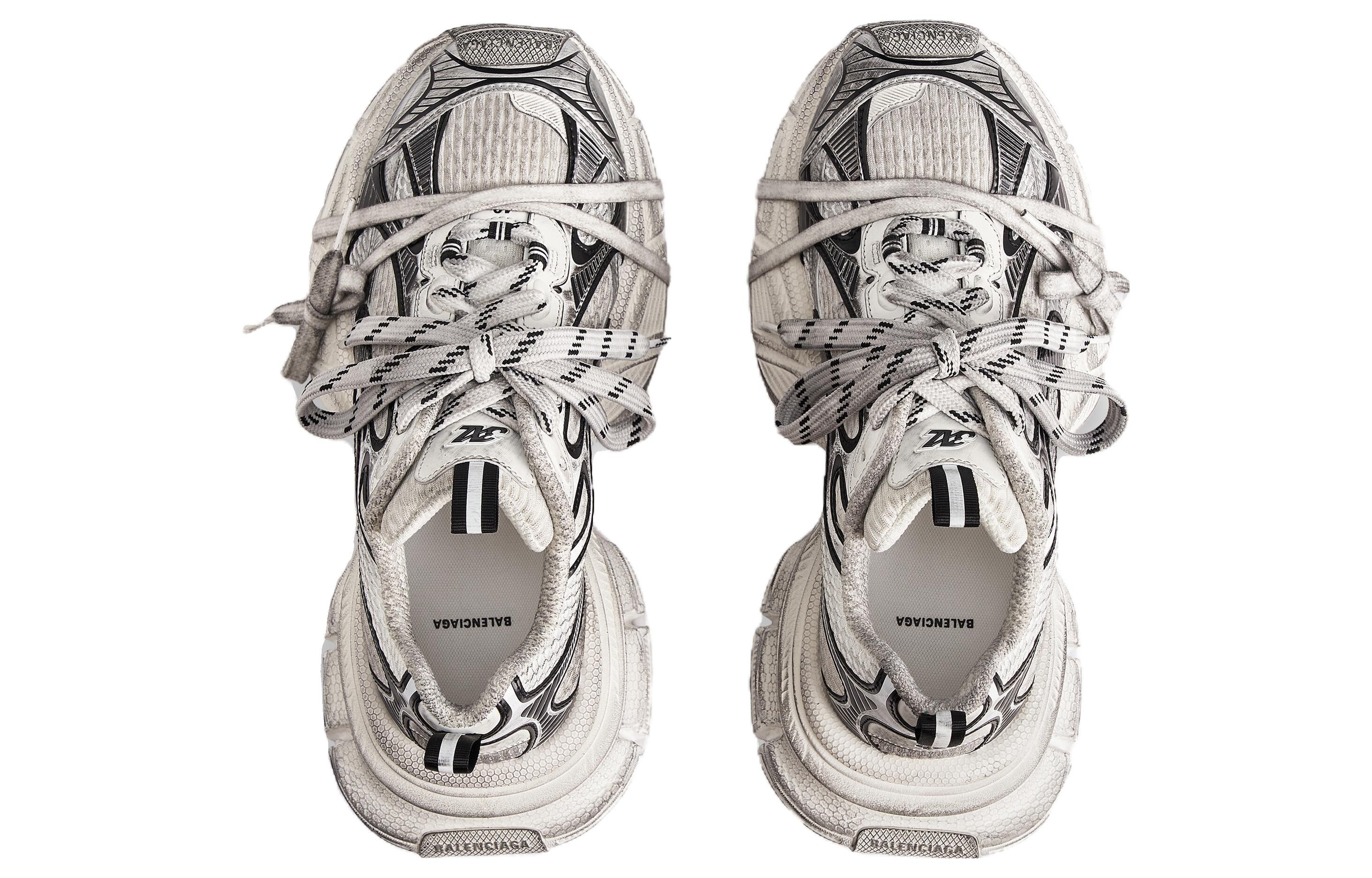 Balenciaga 3XL Sneakers 'White and Black Mesh and Polyurethane' 734734W3XL49710 - 4
