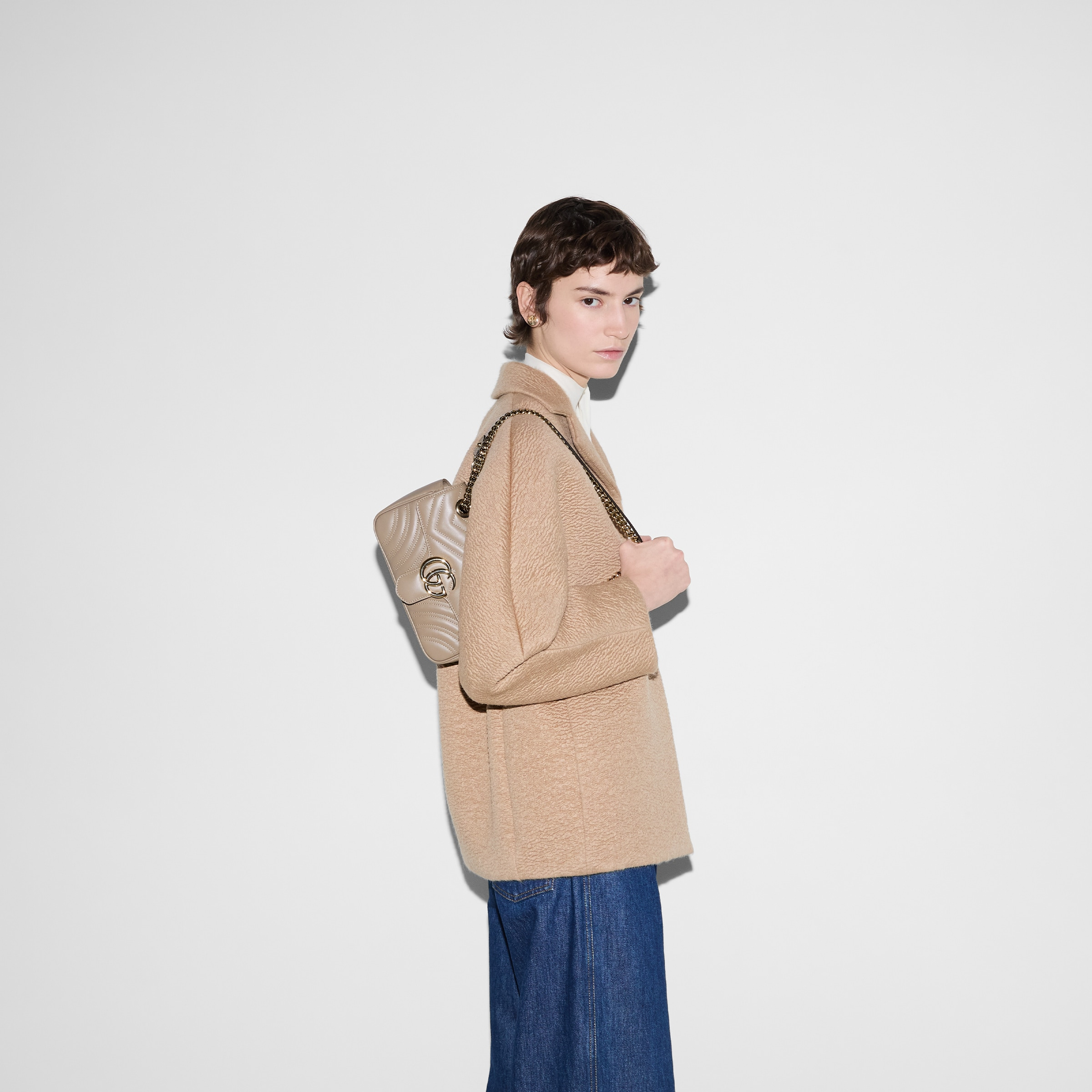 GG Marmont mini shoulder bag - 3