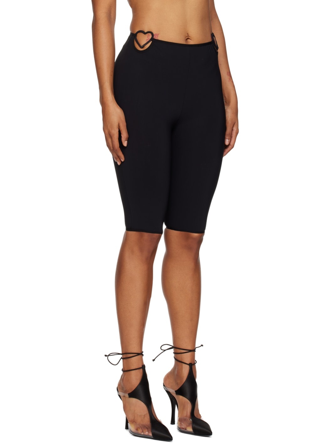 Black Biker Shorts - 2
