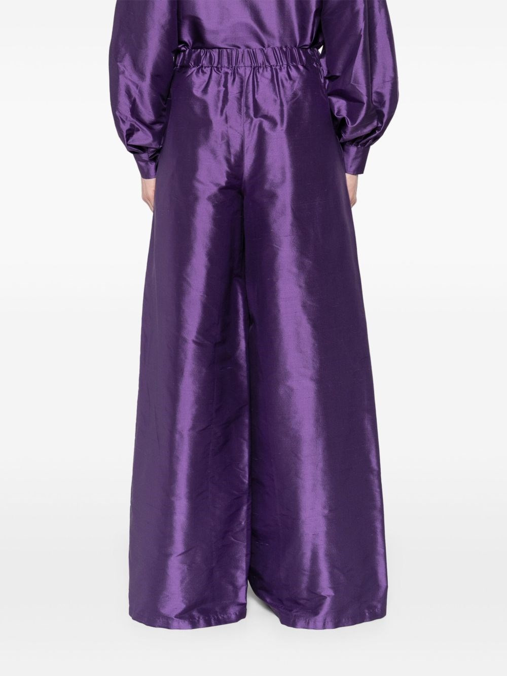PANATLONI IN SILK SHANTUNUG - 2