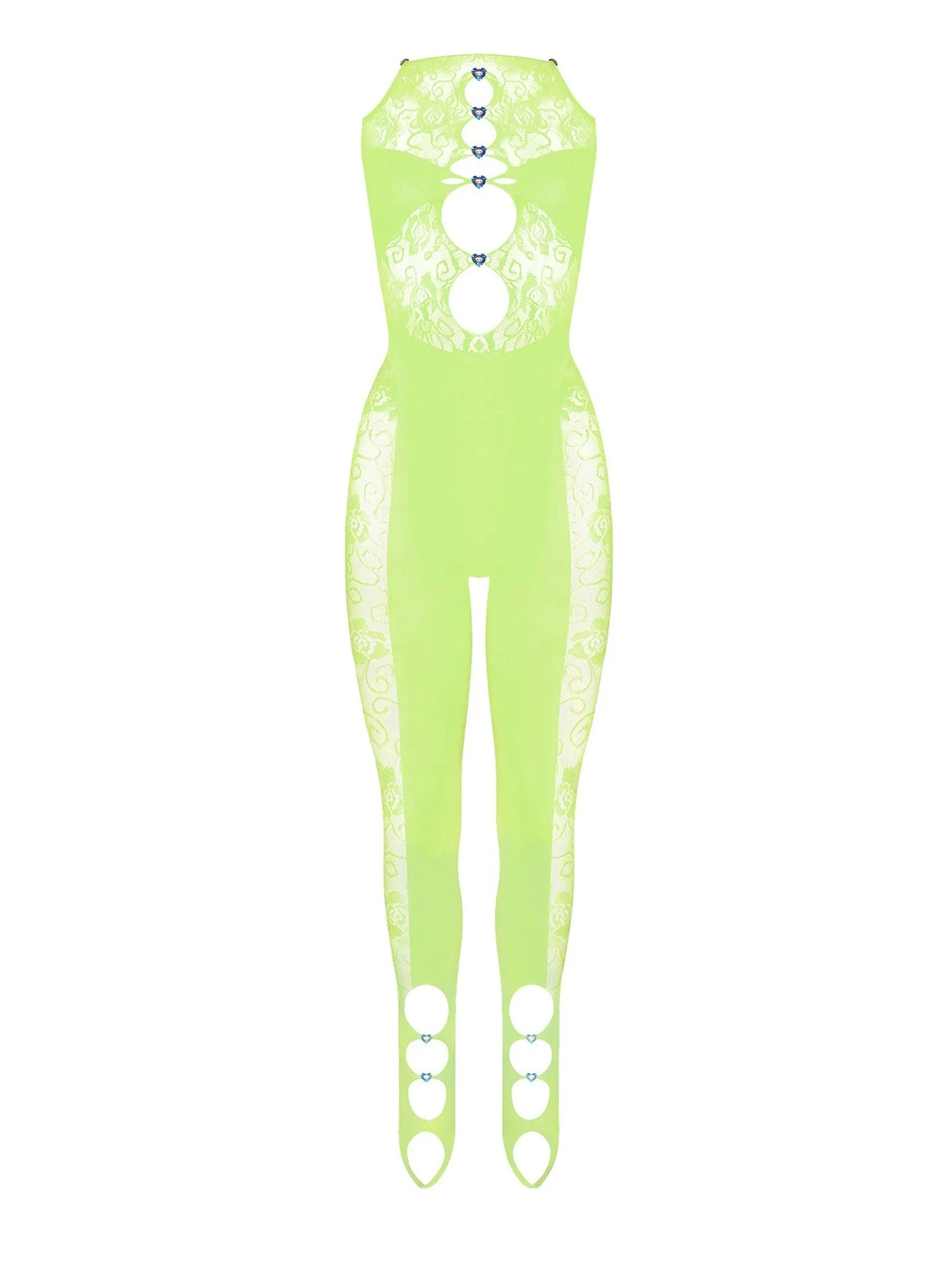 FLORAL JANICE JUMPSUIT 파이프 - 1